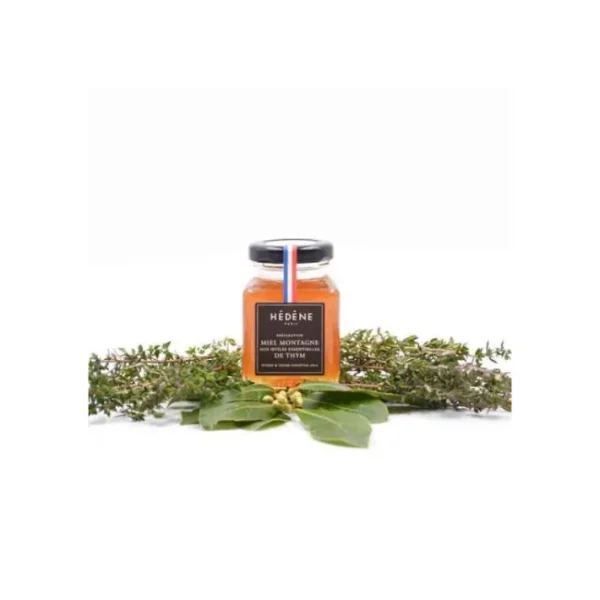 Miel Montagne aux Huiles Essentielles de Thym 125 g, Hédène