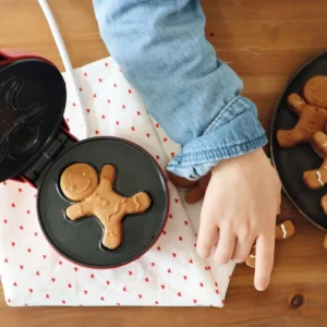 Mini gaufrier Gingerbread Man, Scrapcooking