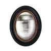 Miroir convexe ovale perle 24 x 19 cm, Emdé