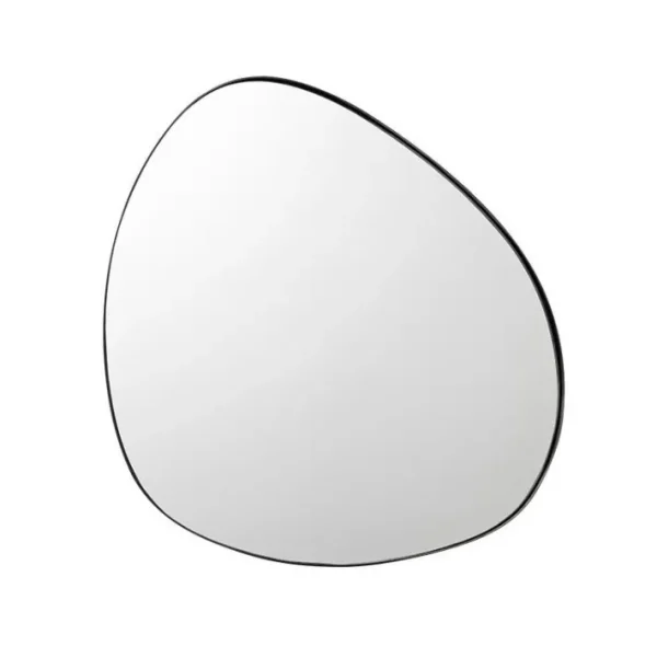 Miroir fin organique noir 85 x 85 cm, Emdé