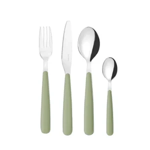 Ménagère 24 pièces Pop Vert, Guzzini
