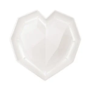 Moule 3D Silicone Coeur Diamant, Scrapcooking