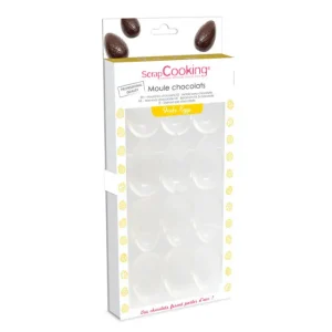 Moule rigide Chocolat oeufs, ScrapCooking