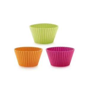 6 moules muffins couleurs, Lékué