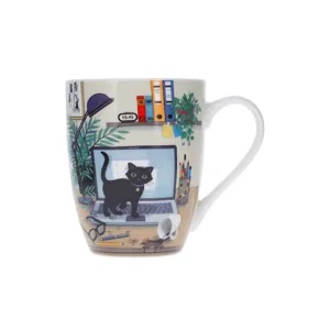 Mug 34 cl Bug Art Chaton Ordi, Kiub