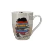 Mug 34 cl Chat Livres, Kiub