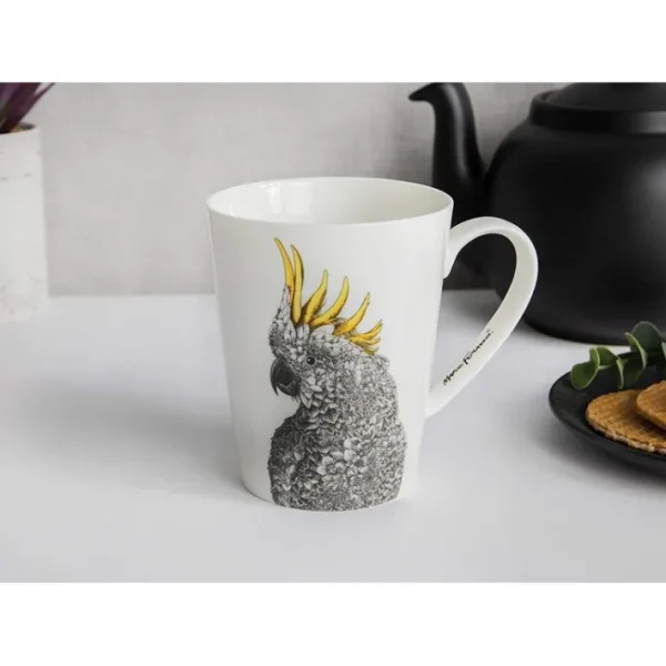 Mug 45cl Cacatoès à Huppe Jaune Ferlazzo, Maxwell & Williams