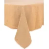 Nappe en lin Venise tabac, Haomy