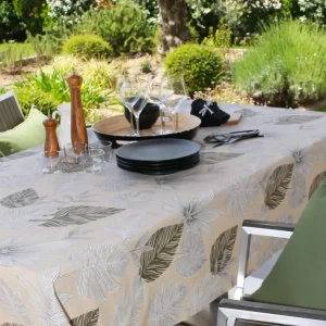 Nappe enduite Bornéo Bronze, Sud Etoffe