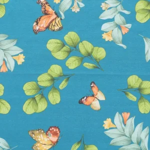 Nappe enduite Océan Papillon, Sud Etoffe