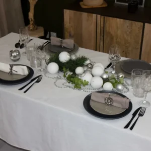 Nappe Etincelle Blanc, Sud Etoffe
