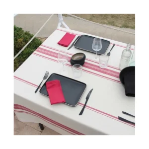 Nappe Prunelle Rouge, Sud Etoffe