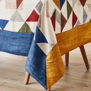 Nappe Taffetas froissé Triade Ivoire, José Houel