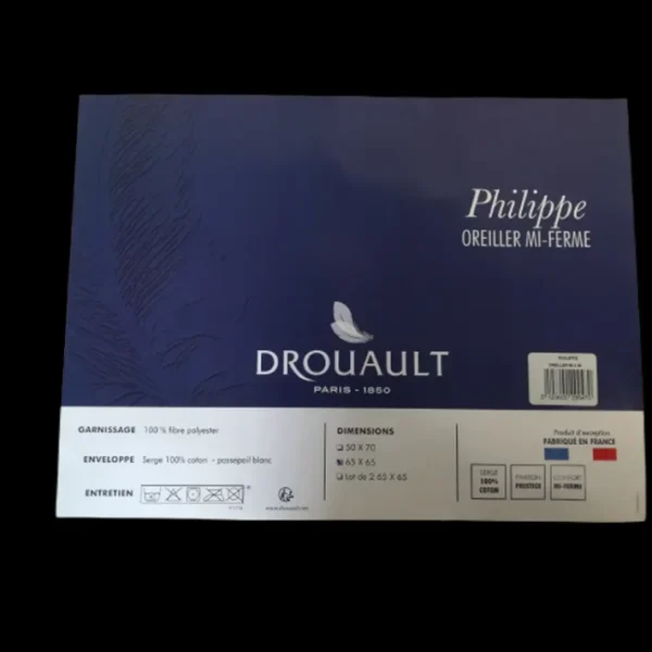 Oreiller mi-ferme Philippe, Drouault