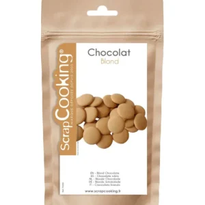 Palets de chocolat Blond 190g, Scrapcooking