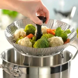 Panier cuit vapeur inox, Gefu