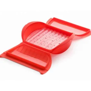 Papillote silicone avec filtre 3-4 personnes rouge, Lékué