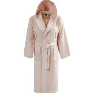 Peignoir à capuche uni Boxer Pétale, Sensei