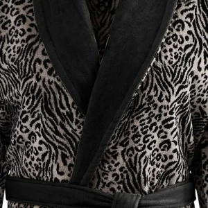 Peignoir col châle velours Amazonia, Sensei