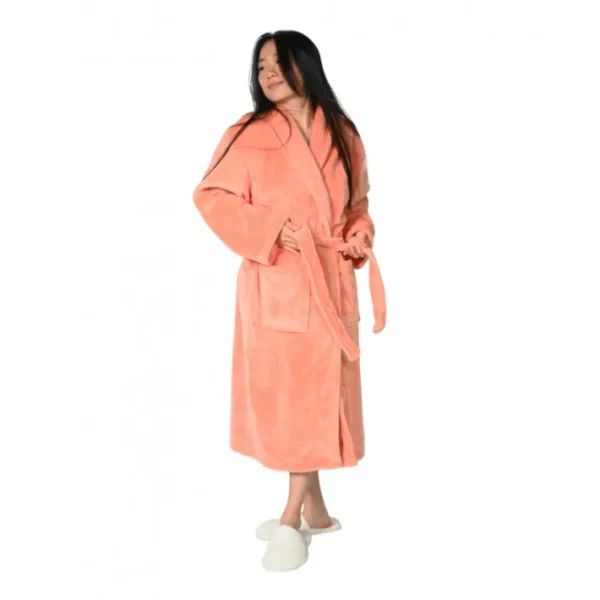 Peignoir polaire Komo Rose Thé, Sensei