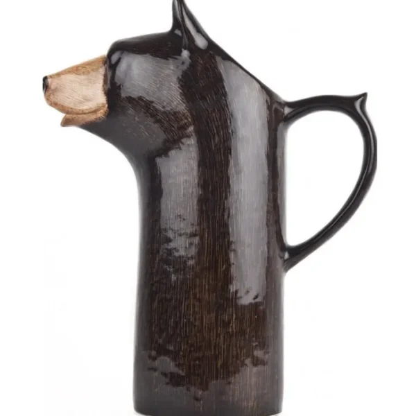 Pichet Ours noir L, Quail Ceramics UK