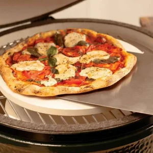 Pierre de cuisson plate, Big Green Egg