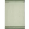 Plaid en laine recyclée Stripe Green, Biederlack