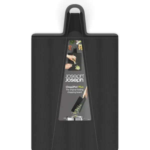 Planche à découper Noire Chop2Pot™ Plus, Joseph Joseph