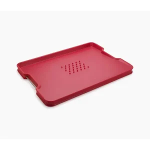 Planche à découper Rouge Cut&Carve™ Plus, Joseph Joseph