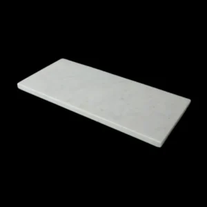 Planche rectangulaire en marbre blanc, Be Home