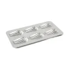 Plaque 6 madeleines gourmandes en fer blanc, Gobel