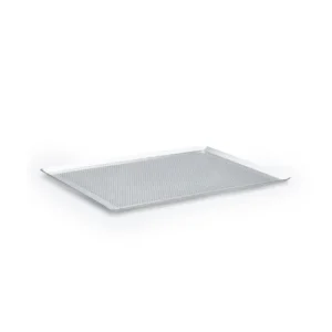 Plaque de cuisson inox perforée, de Buyer