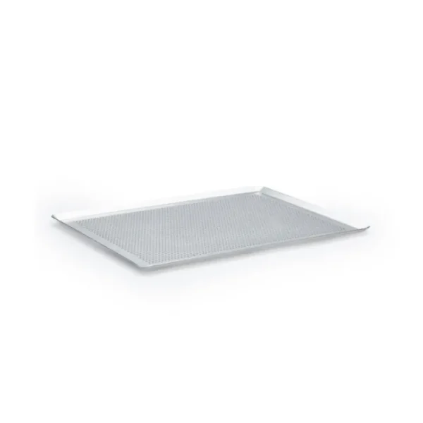 Plaque de cuisson inox perforée, de Buyer
