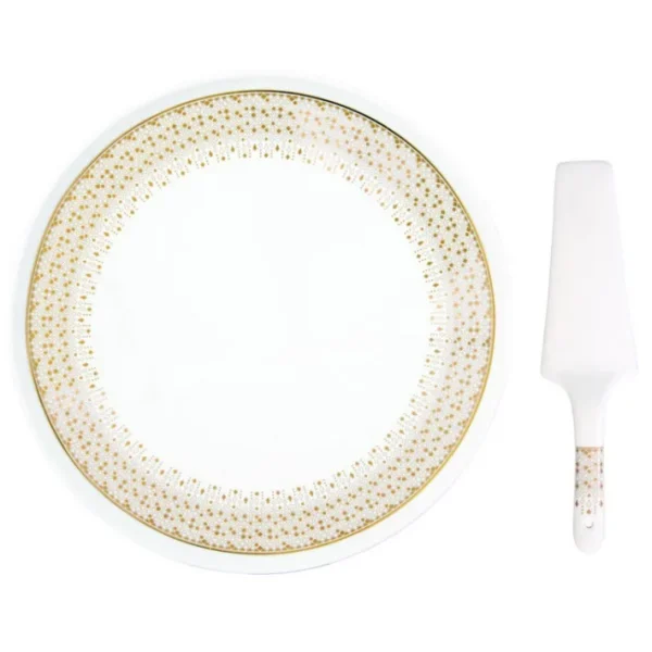 Plat à tarte 32 cm avec pelle Festive, Easy Life