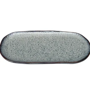Plat de service  32 x 18 cm Matera Gris, Léonardo