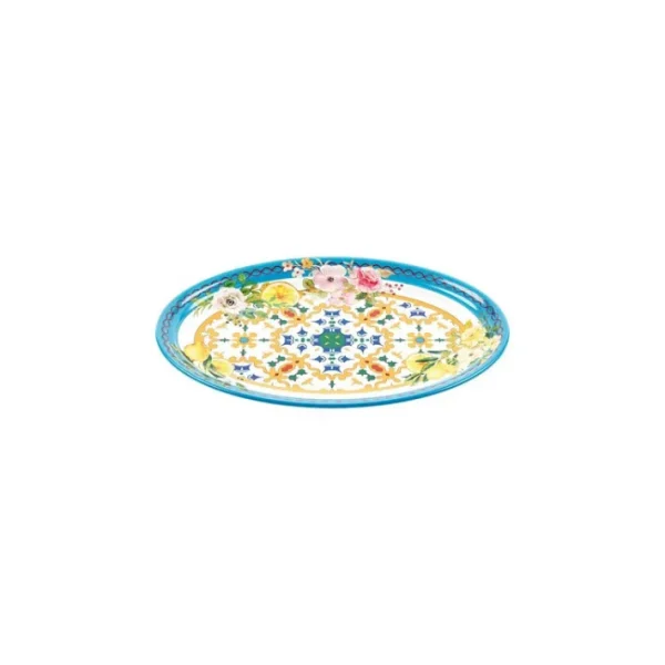 Plat ovale Flower & Lemon, Guzzini