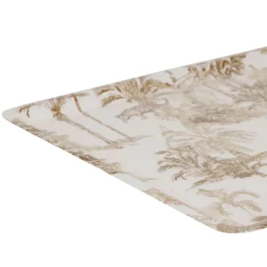 Plateau en fer 40 x 30 cm Mocoa Camel, Sema Design