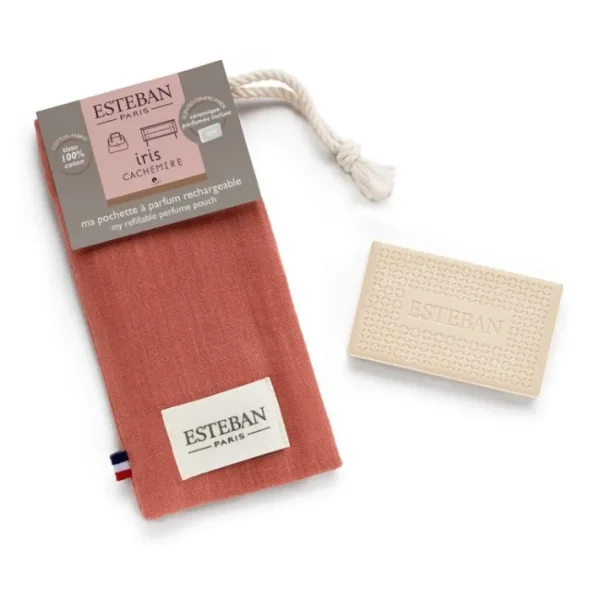 Pochette à parfum Iris Cachemire, Esteban