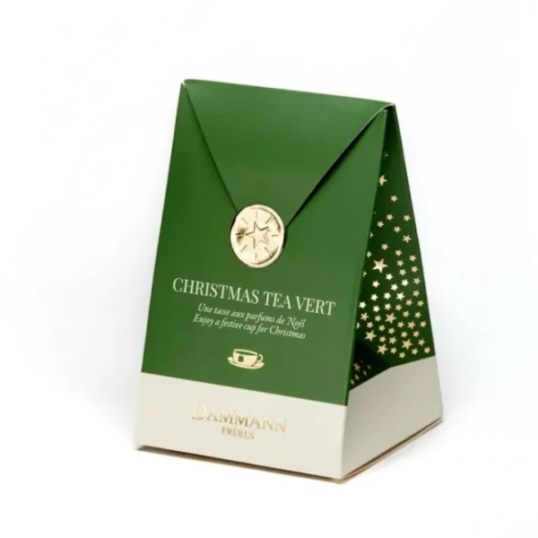 Pochette 6 sachets Christmas Tea Vert, Dammann Frères