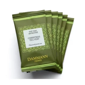 Pochette 6 sachets Christmas Tea Vert, Dammann Frères