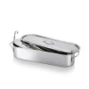 Poissonnière inox avec grille 50 cm, Beka