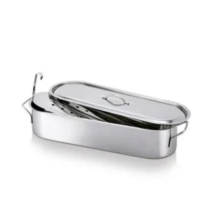 Poissonnière inox avec grille 50 cm, Beka