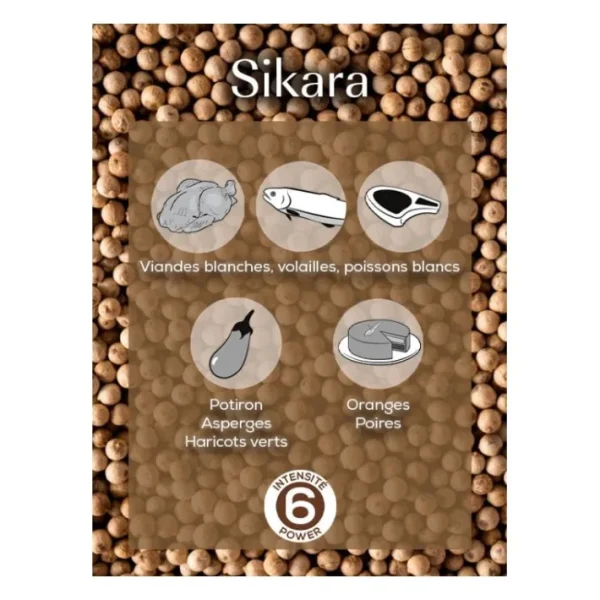 Poivre Blanc Sikara 60G, Peugeot
