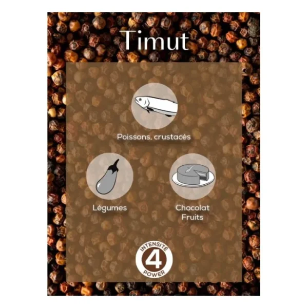 Poivre de Baie Sauvage Timut 40G, Peugeot