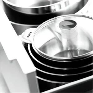 Poêle inox Salvaspazio+, Lagostina