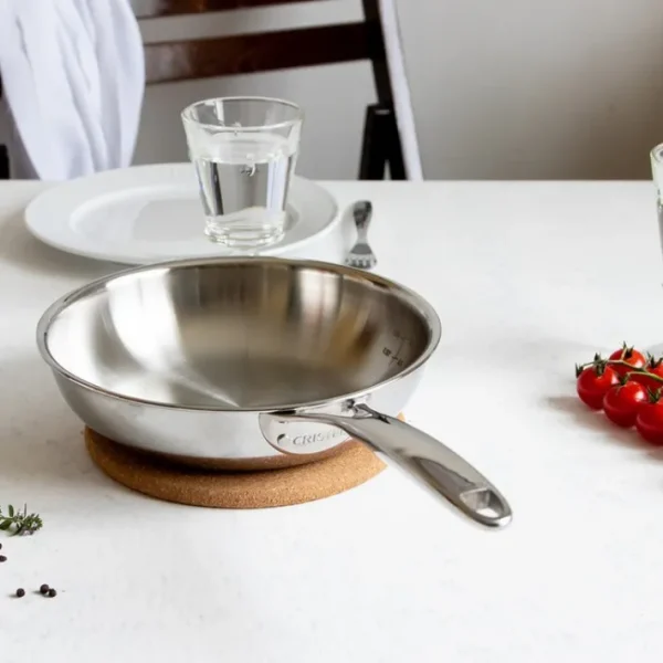 Poêle sautoir inox Castel'Pro, Cristel