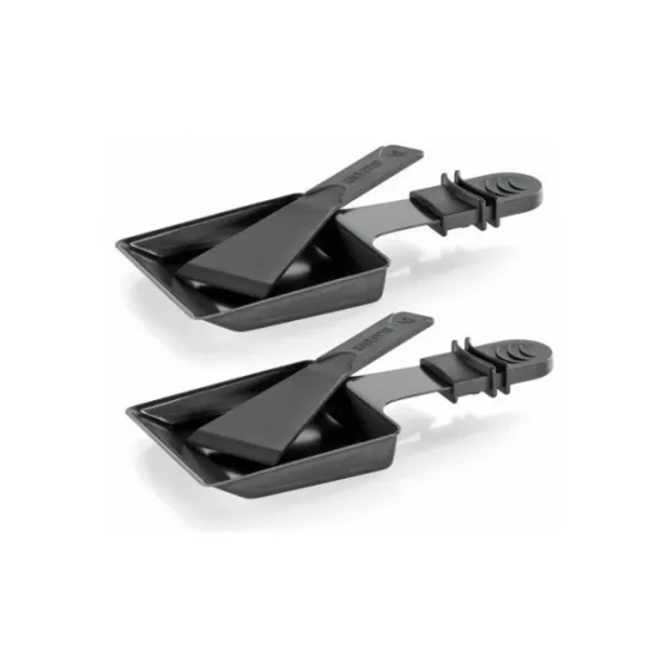 2 poêlons à raclette avec spatule, Küchenprofi