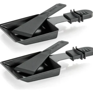 2 poêlons à raclette avec spatule, Küchenprofi