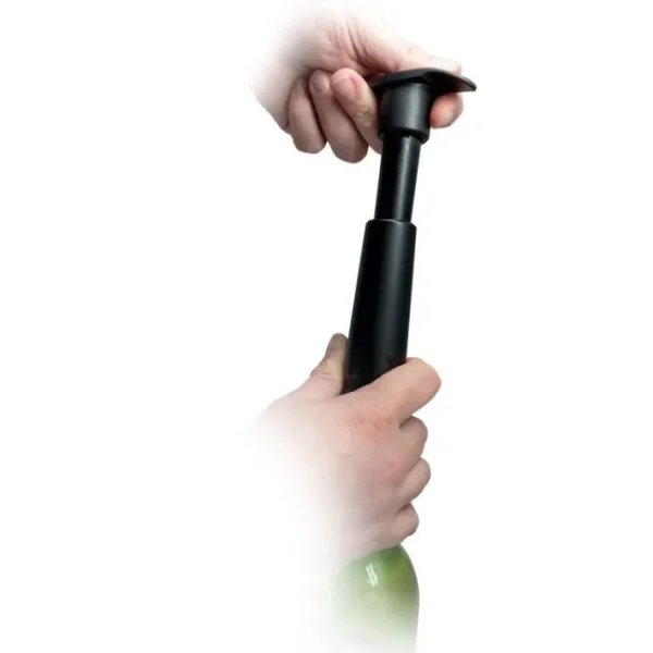 Pompe à Vin Click + 2 bouchons, Vin Bouquet