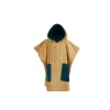 Poncho de bain enfant en velours Beach Miel, Sensei